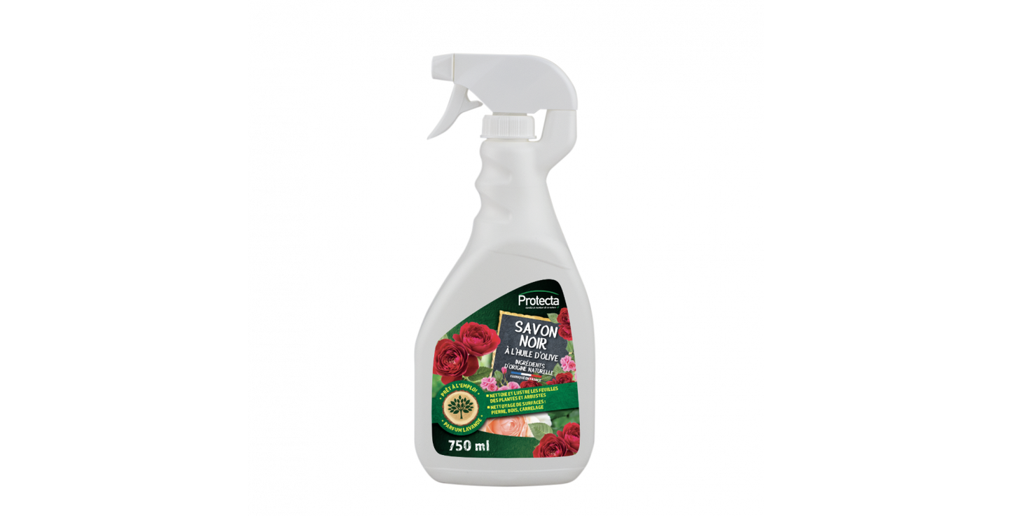 Savon noir à l’huile d’olive spray prêt à l'emploi 750 ml