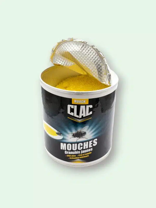 Mouch’CLAC attractif insecticide en granulés anti mouches - pot de 200 grammes