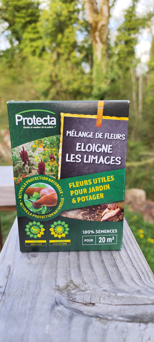 Semences utiles limaces : Mélange de fleurs éloigne les limaces - 50 gr