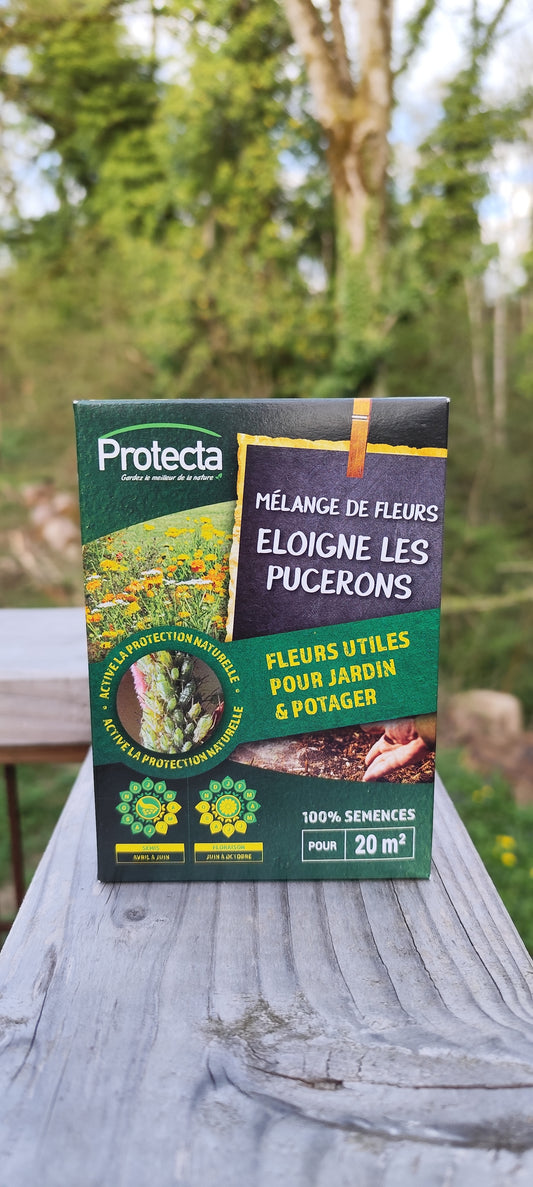 Semences utiles pucerons : Mélange de fleurs éloigne les pucerons - 50 gr