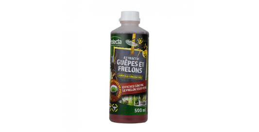 Liquide attractif pour piège guêpes et frelons 500 ml sans insecticide