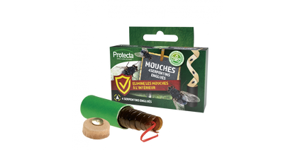 4 serpentins englués anti mouches à suspendre sans insecticide