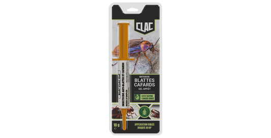 Gel insecticide cafards, blattes triple action - 1 seringue de 10ml