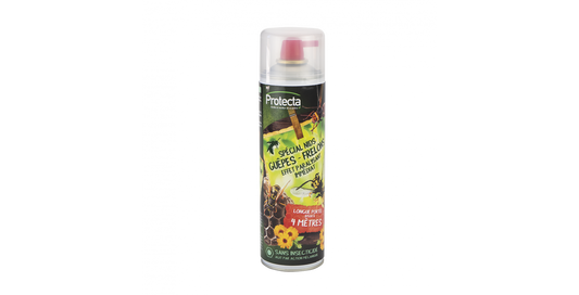 Aérosol sans insecticide contre guêpes et frelons spécial nids à effet paralysant 500ml