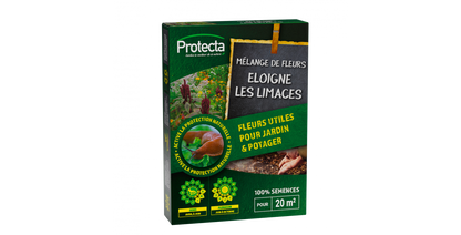 Semences utiles limaces : Mélange de fleurs éloigne les limaces - 50 gr